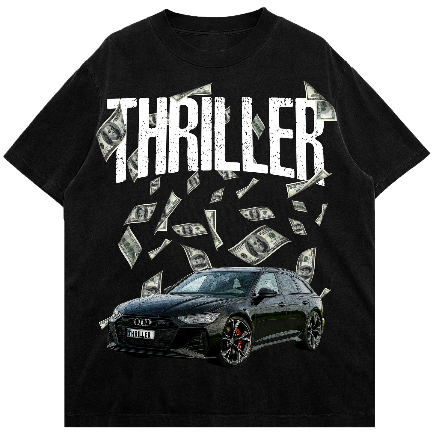 Thriller Modern Car Graphic Hoodie