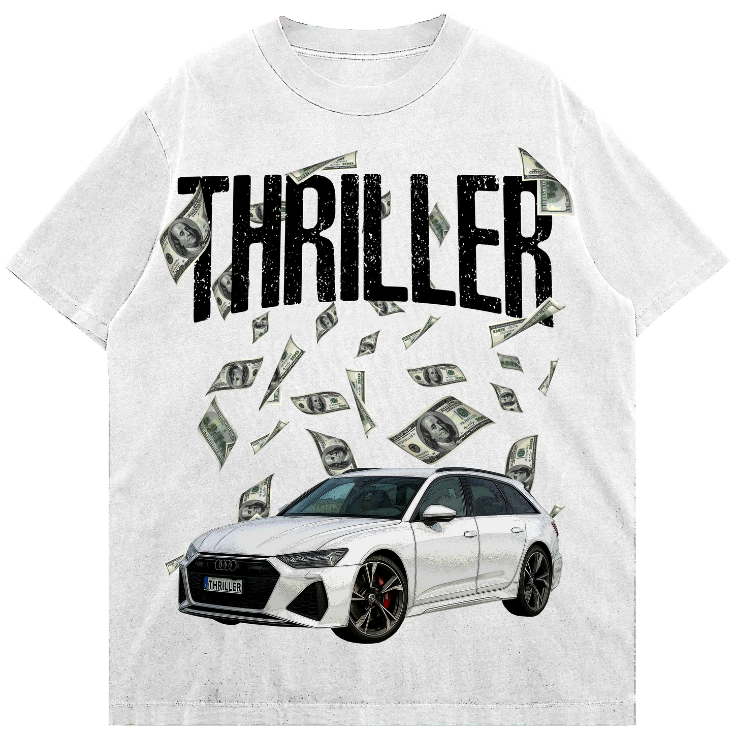 Thriller Modern Car Graphic Hoodie